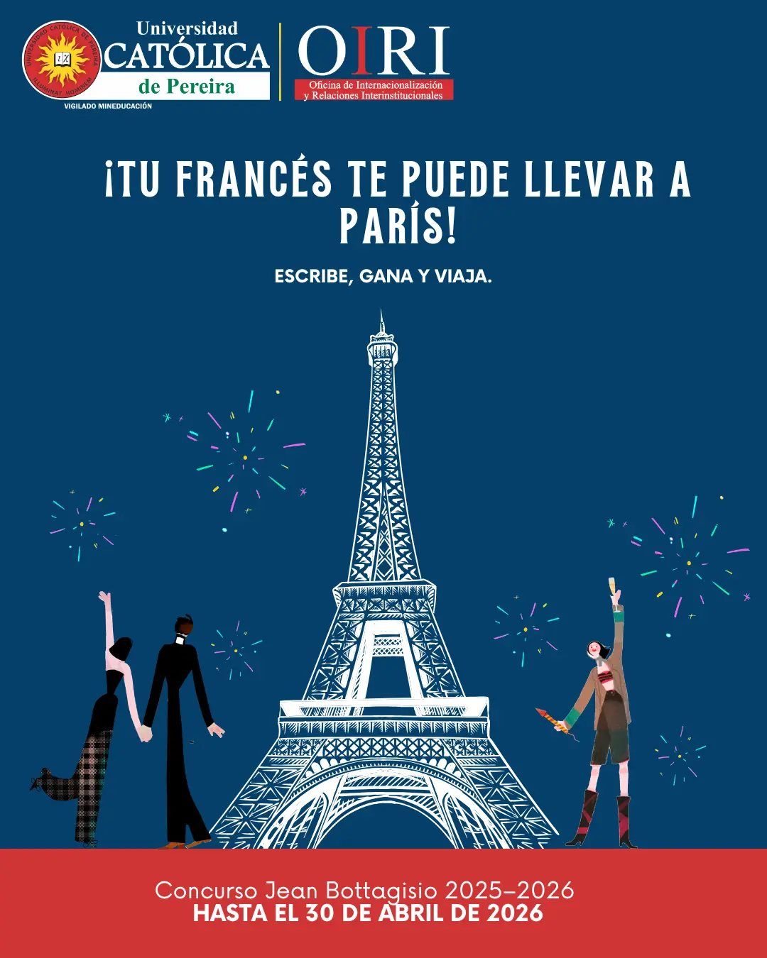 ¡TU FRANCÉS TE PUEDE LLEVAR A PARÍS!