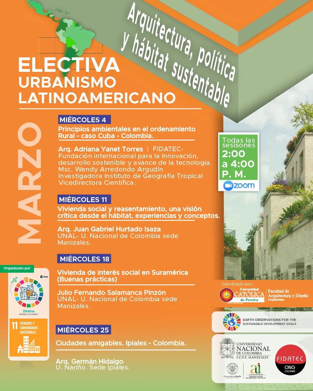 ELECTIVA URBANISMO LATINOAMERICANO