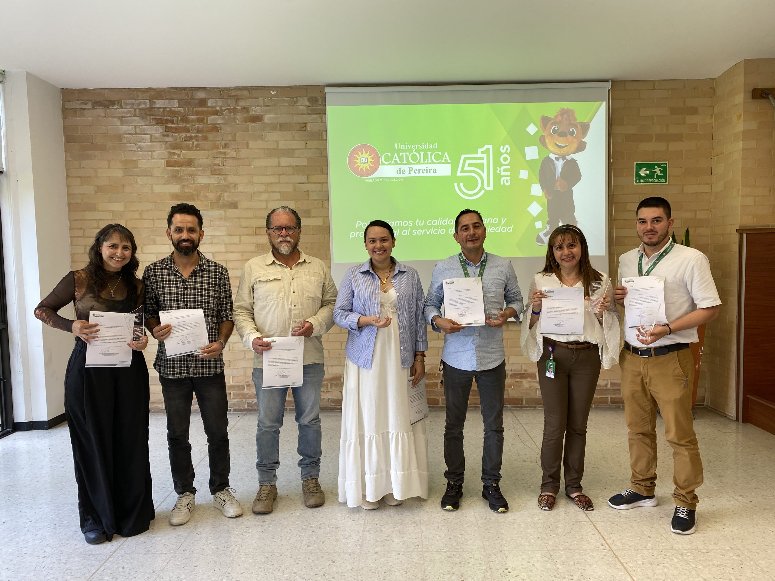 Reconocimiento a investigadores