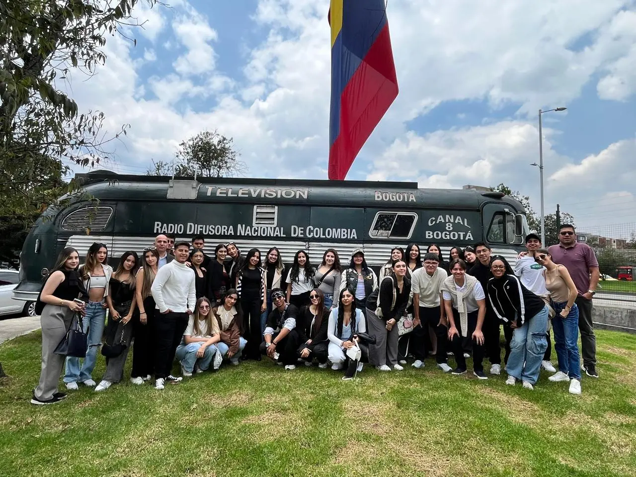 Estudiantes de Comunicación Social y Periodismo en misión académica en Bogotá