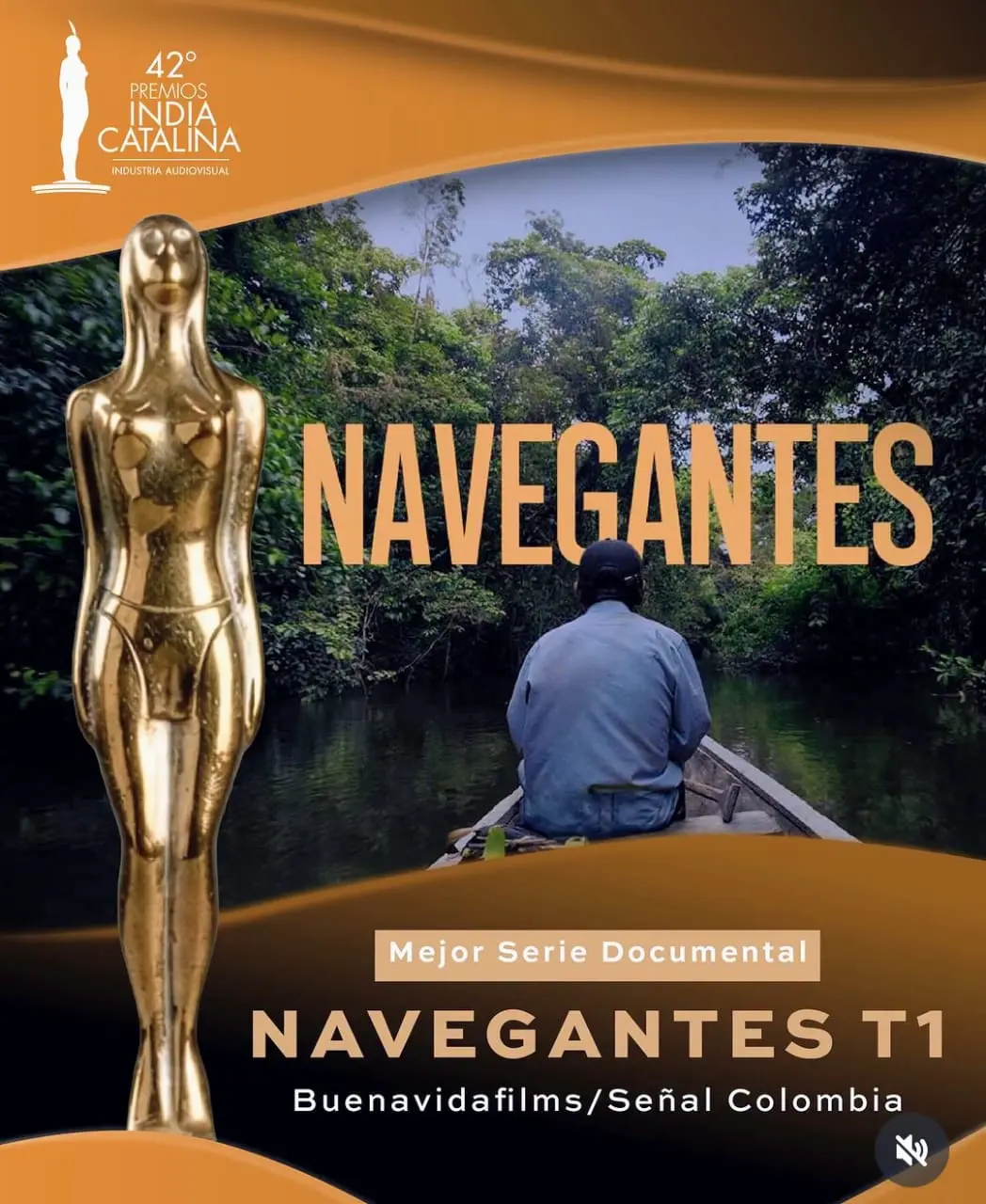 Graduado de Comunicación Social y Periodismo, ganó por tercera vez el Premio India Catalina.