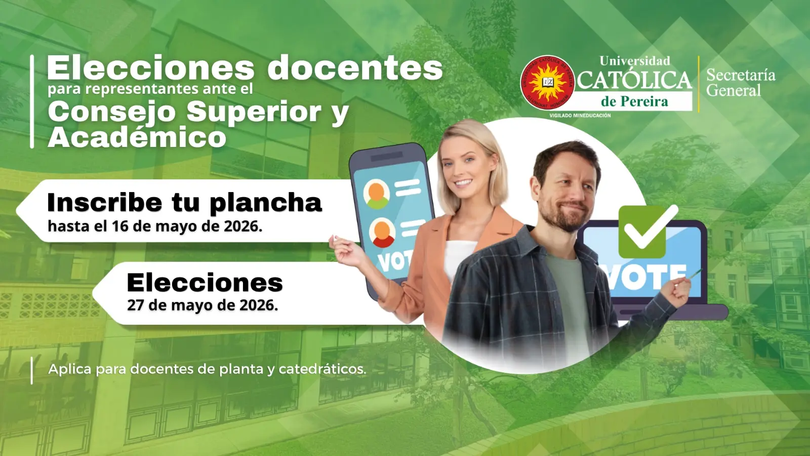 Elecciones docentes