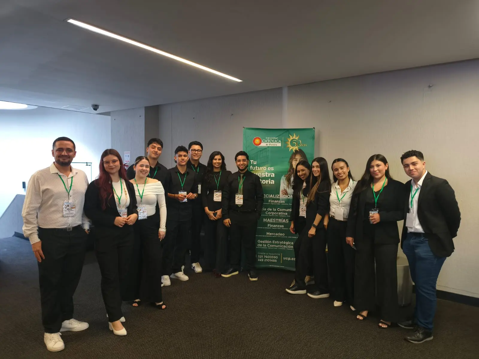 Estudiantes de Negocios Internacionales en rueda multisectorial de la Alcaldía de Pereira