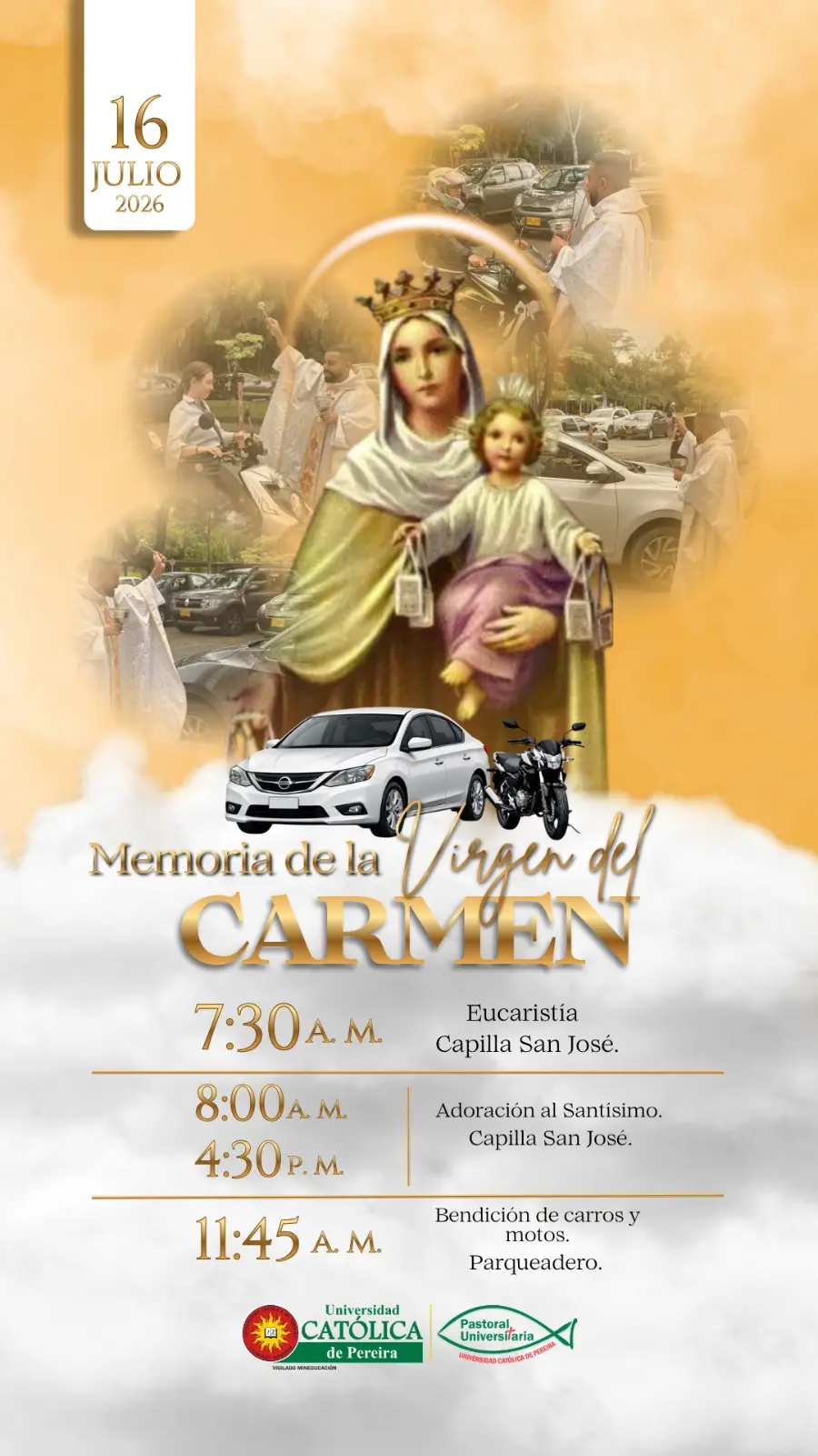 Memoria de la Virgen del Carmen