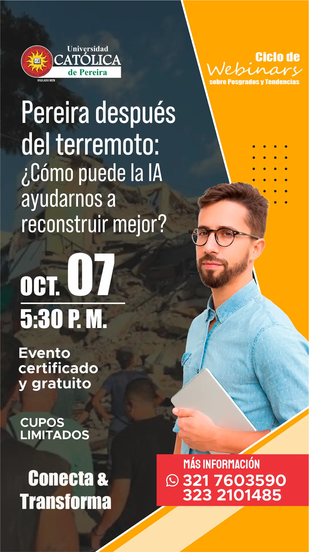 Pereira después del terremoto